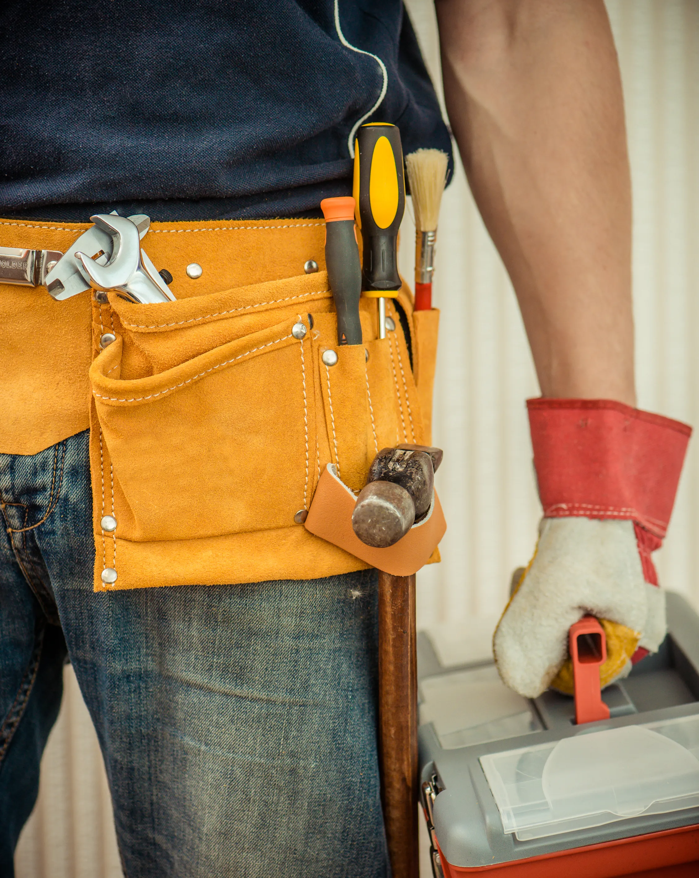 Man with tools